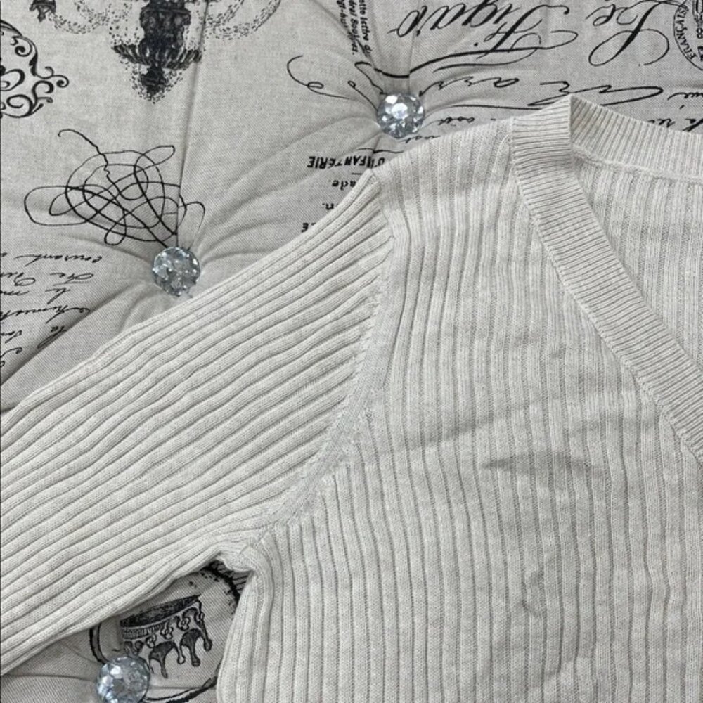 BP. Cropped Ribbed Cardigan - Picture 6 of 10